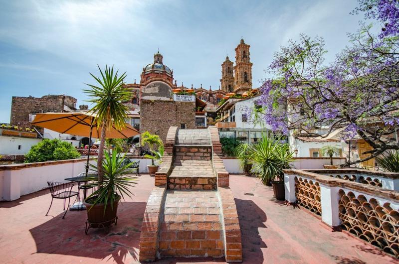 Hotel Los Arcos Taxco de Alarcon Exterior foto